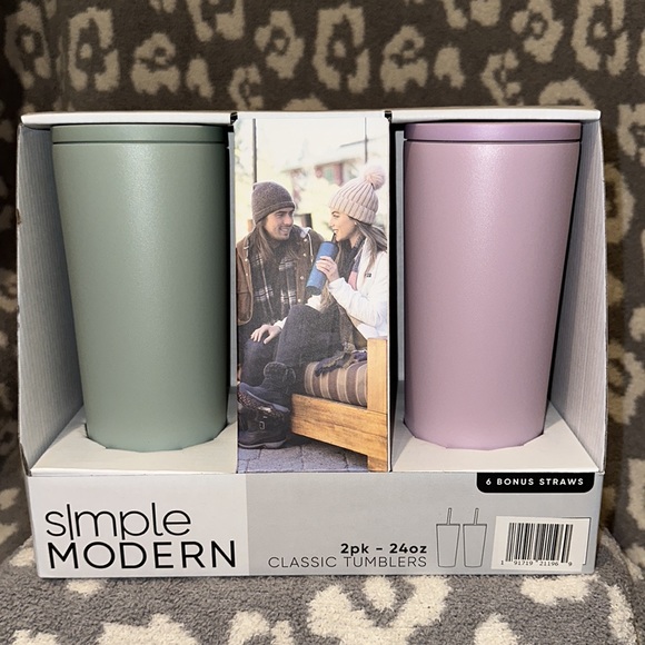 New Simple Modern Classic Tumblers 24oz Stainless Steel (2 pack set) 😍 - Picture 8 of 16